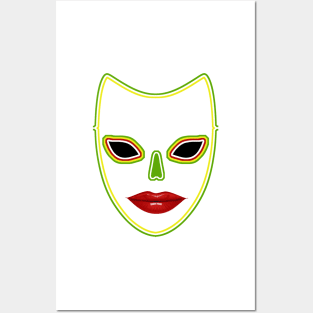 Mask Posters and Art